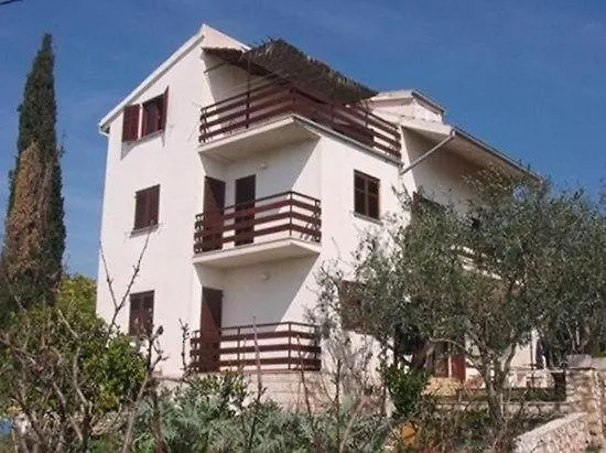Apartment In Okrug Gornji With Sea View, Terrace, Air Conditioning, W-Lan 5045-1 Trogir