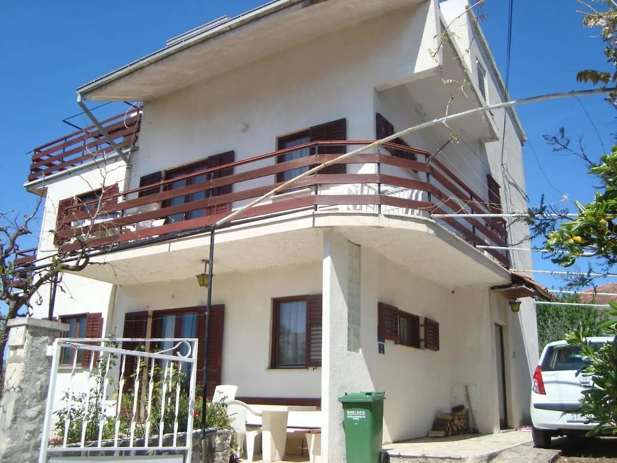 Apartment In Okrug Gornji With Sea View, Terrace, Air Conditioning, W-Lan 5045-1 Trogir